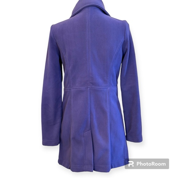 Athleta switchback‎ size Small purple fleece peacoat - Picture 4 of 15
